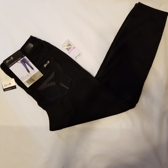 Seven7 | Jeans | Seven Black Ultra Stretch Ankle Skinny Jeans Nwt ...